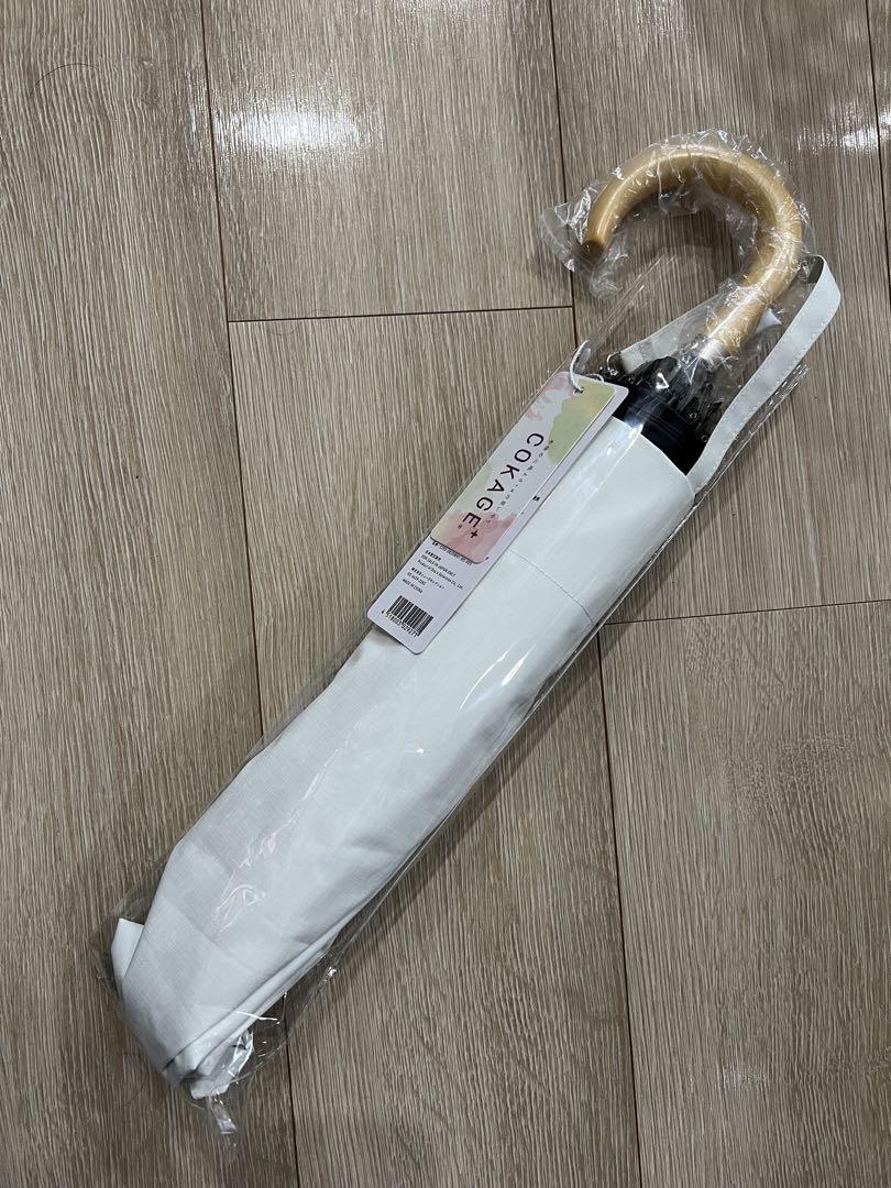 COKAGE+ 木手元 55cm 2WAY折りたたみ リリィホワイト　新品未使用 Amazon.co.jp: Waterfront 2WAY 折りたたみ傘 日傘兼用雨傘