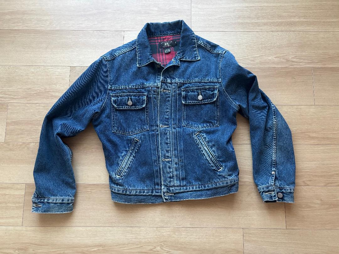 y2k✨️ RALPH LAUREN RUGBY デニム ナポレオン ジャケット DENIM&SUPPLY RALPH LAUREN デニム&サプライ ラルフローレン