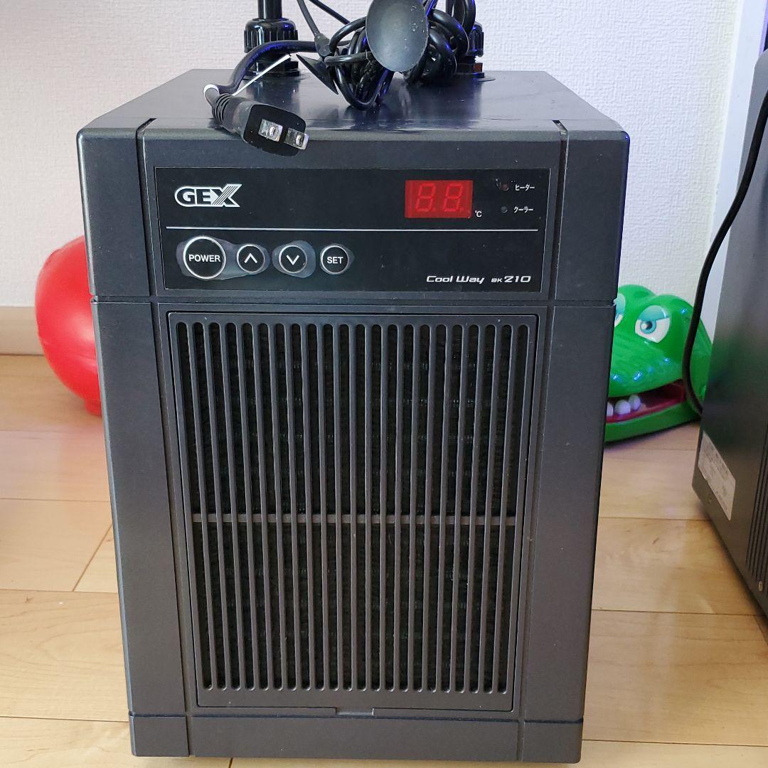 水槽クーラーGEX cool way BK210（水槽クーラーGEX クールウェイ