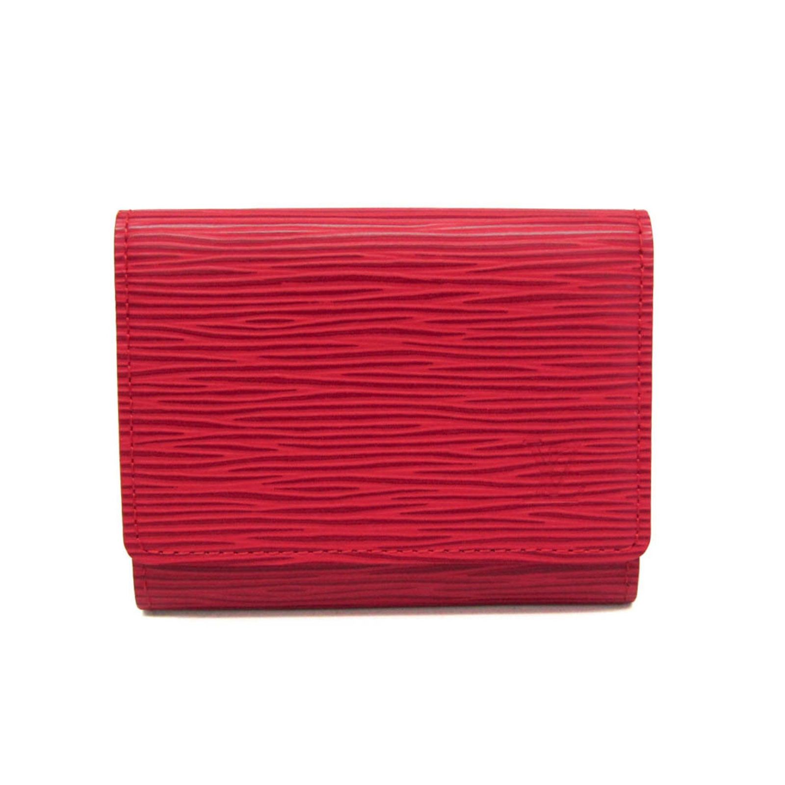 ルイヴィトン エピ アンヴェロップ カルト ドゥ ヴィジット　名刺入れ　レッド LOUIS VUITTON】ルイヴィトン『エピ アンヴェロップ カルト ドゥ