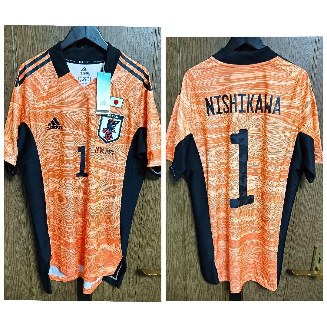 アディダス 日本代表 100周年 西川周作 GKオーセンティックユニフォーム O adidas 日本代表 2010 GK オーセンティック ジャージー長袖 #21