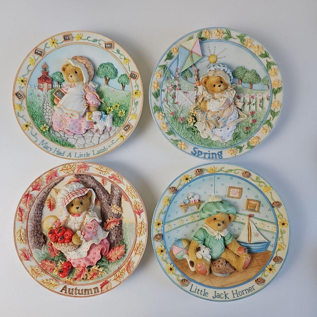 cherished テディベア置物 Cherished Teddies チェリッシュドテディ Bear&Merry go round