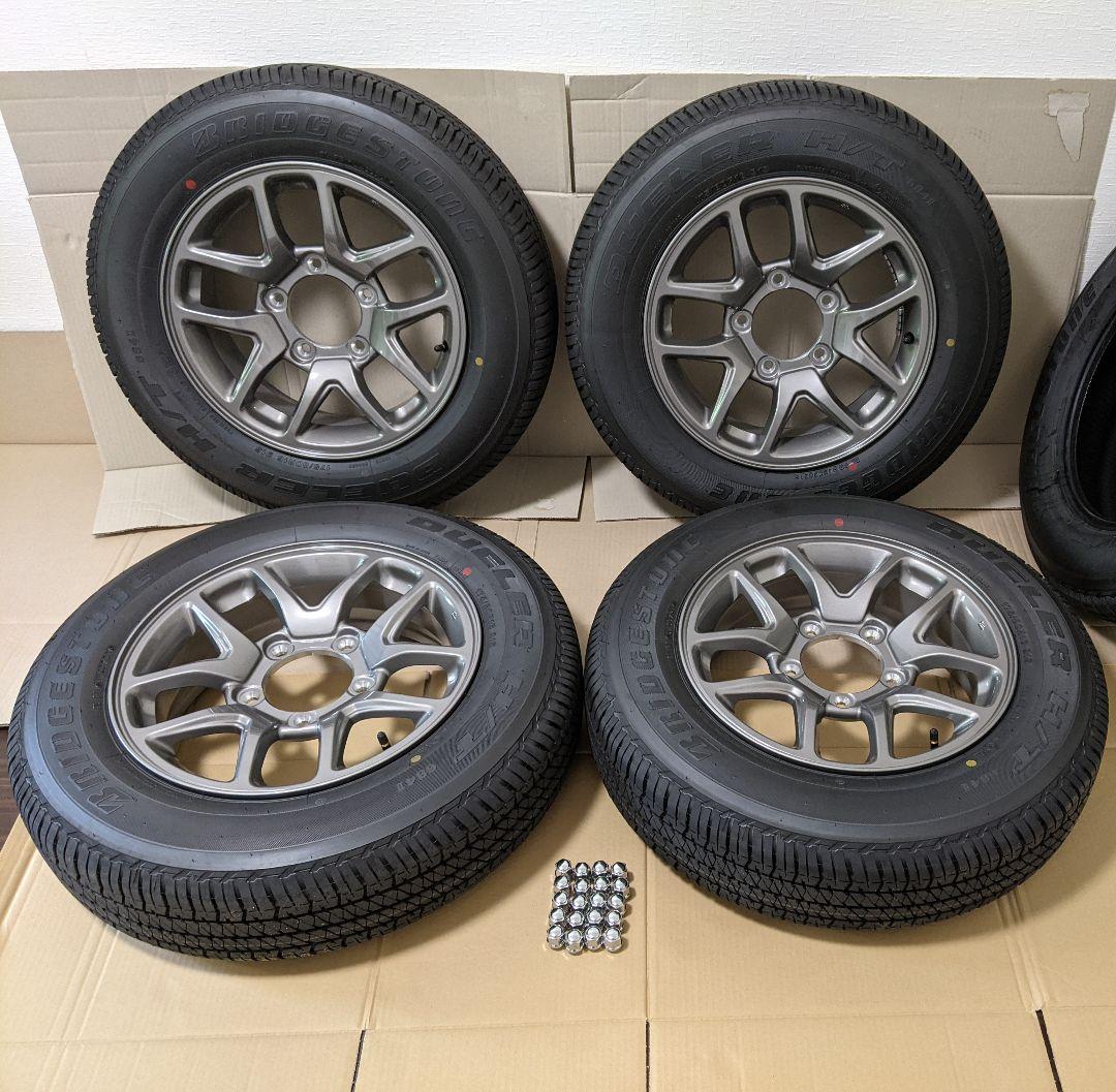 ジムニー JB64 XC 純正アルミホイールタイヤ 4本セット JB64 ジムニー XC 純正アルミホイール 4本 - メルカリ