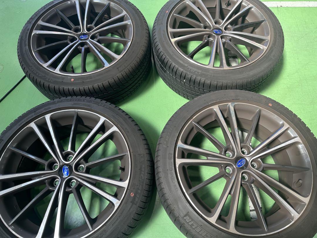 ゆまお GR86 RC純正 タイヤホイールセット 新車外し品 送料込み] GR86 新車外し純正タイヤホイール4本セット205/55R16