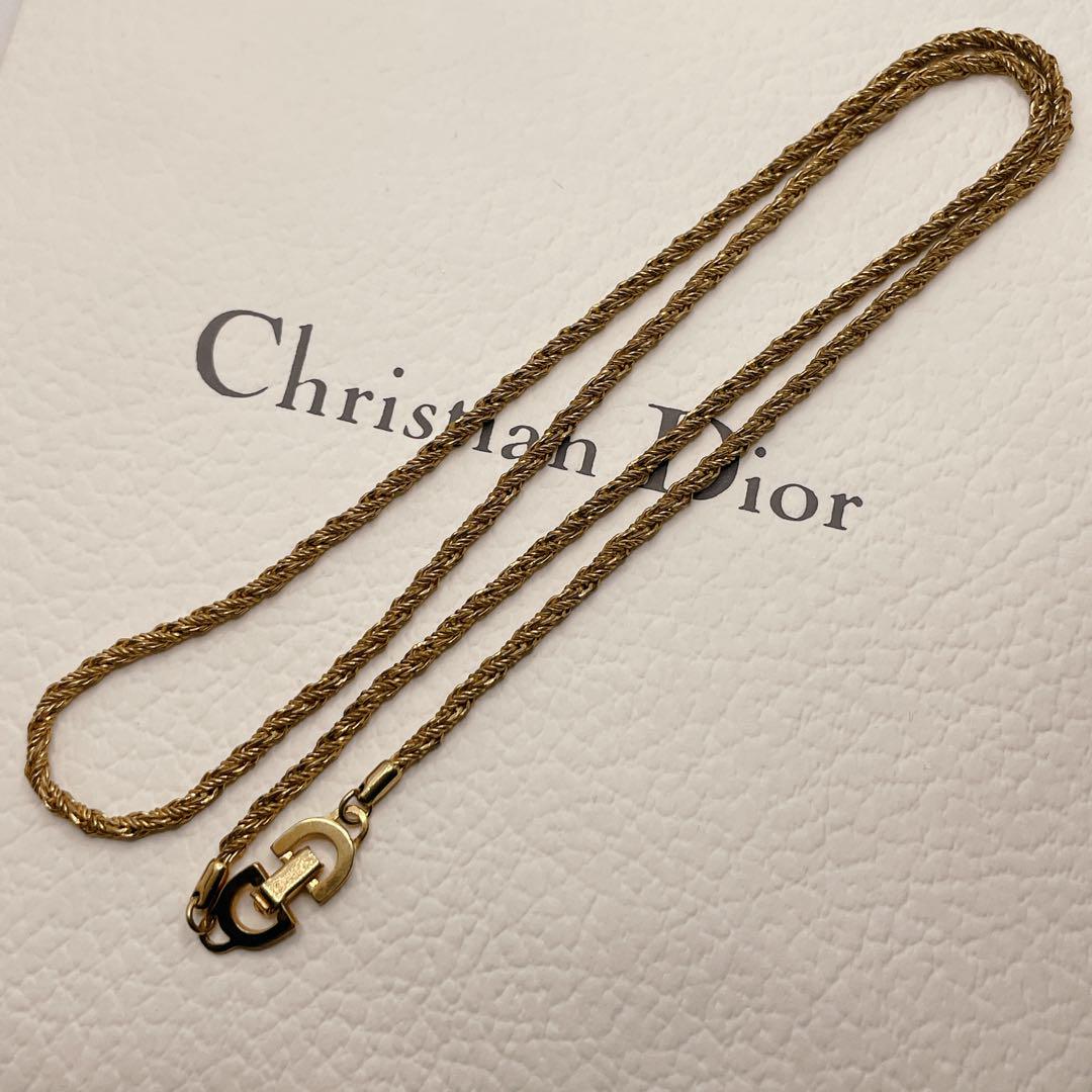 Dior ディオール ヴィンテージ ロープ ロングチェーン