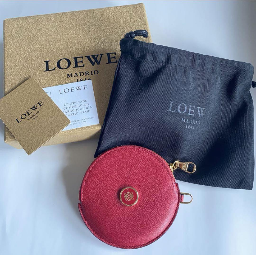 ロエベ アナグラム ラウンド コインケース赤 財布 楽天市場】loewe ラウンドファスナー コインケースの通販