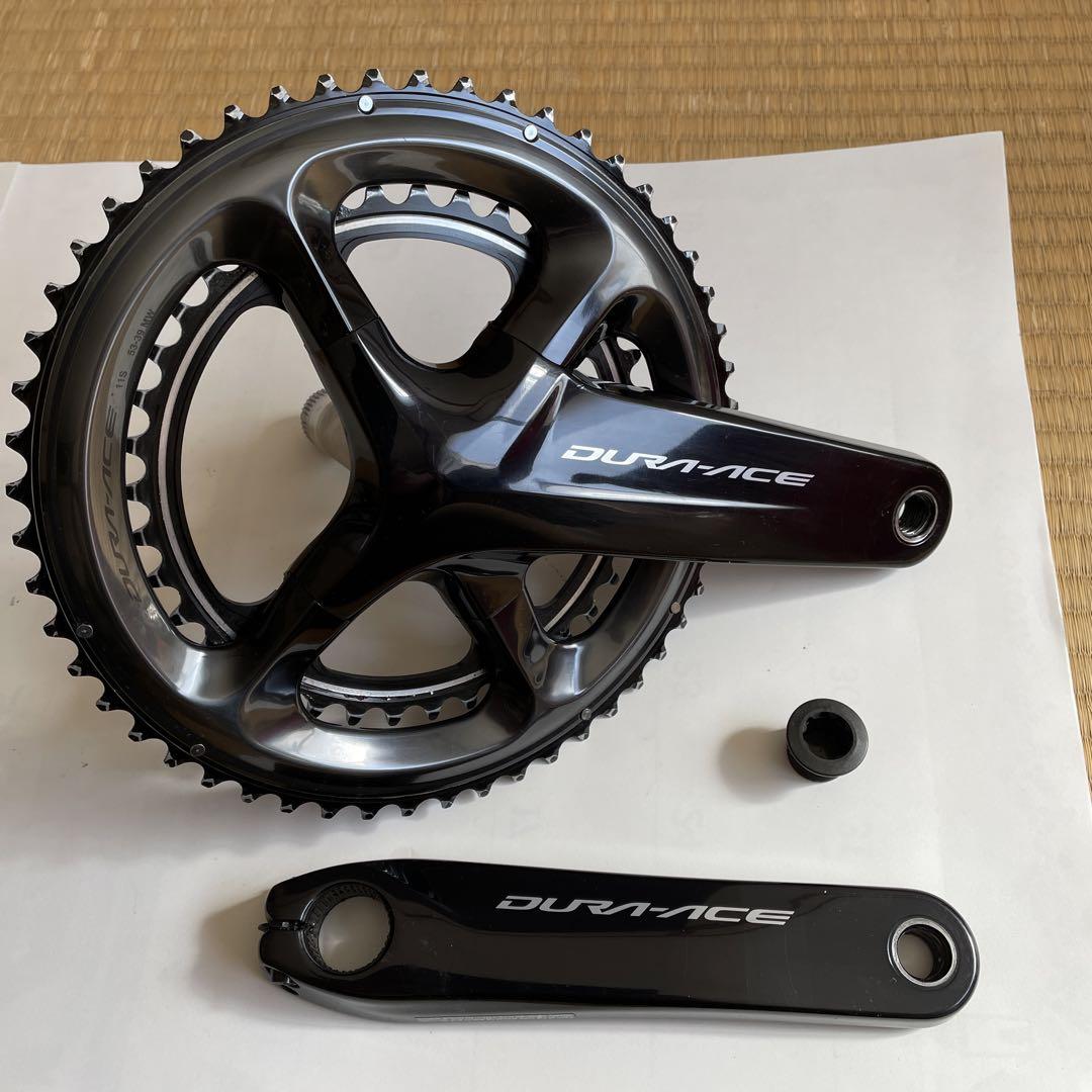 SHIMANO 右クランクFC-R9100 DURA-ACE 165 シマノDURA-ACE FC-R9100ロードバイク自転車165/170/172.5/175