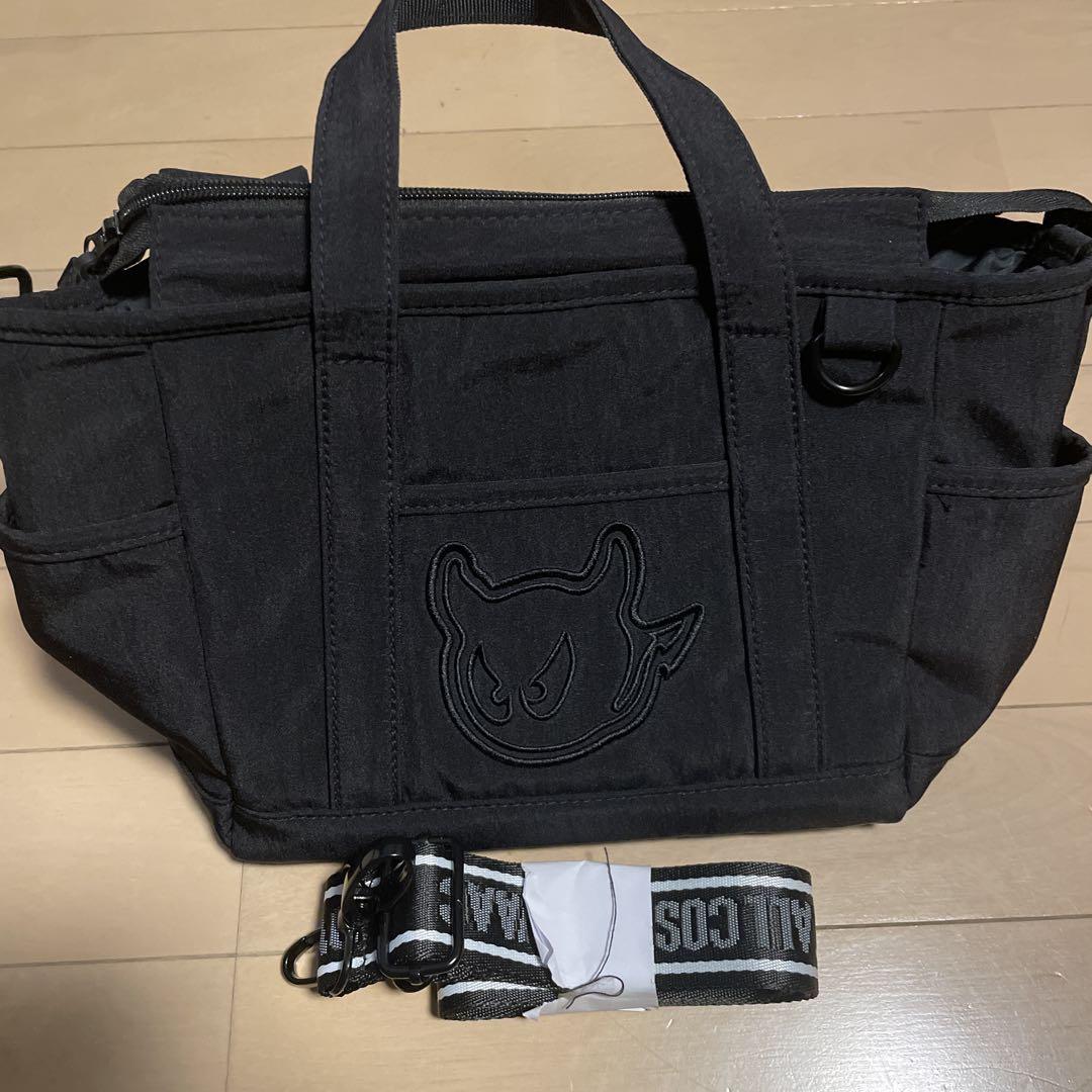 WAAC カートバッグ　ブラック UNISEX ESSENTIALカートバッグ ブラック