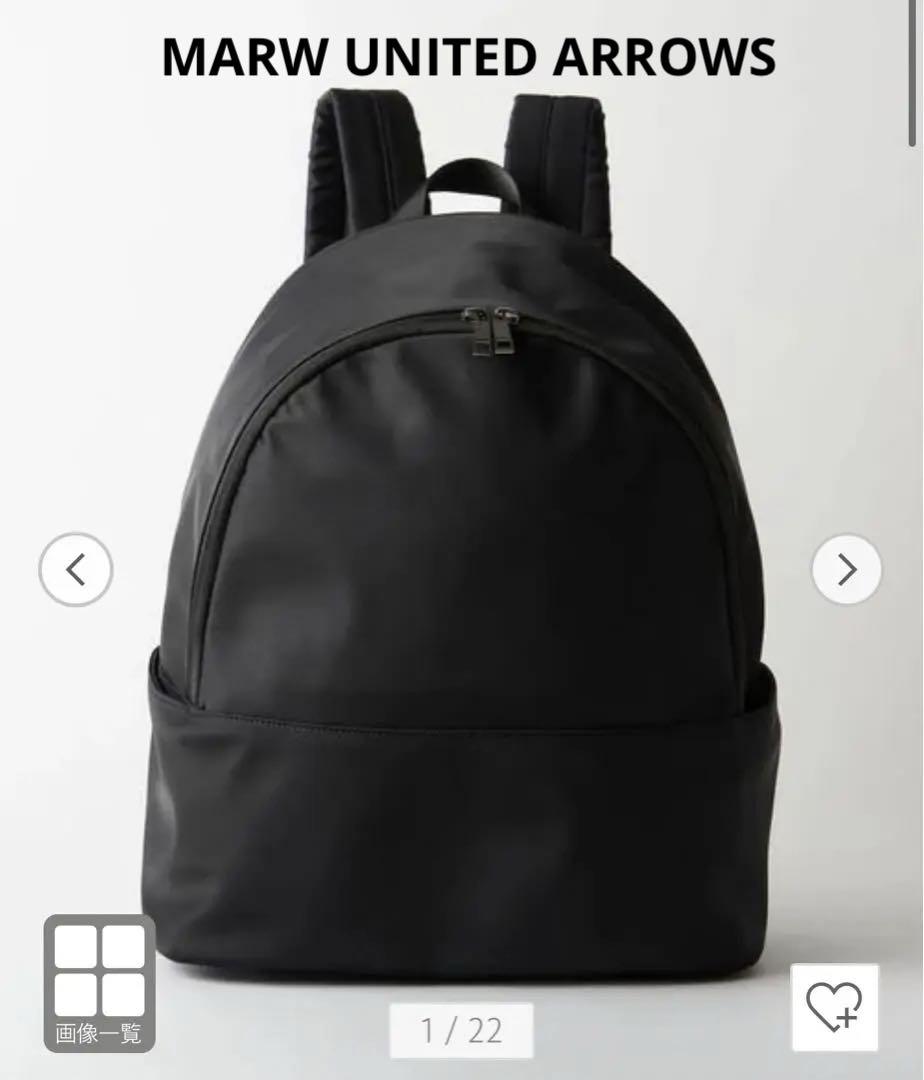 MARW UNITED ARROWS 黒リュック 一目ぼれリュック MARW UNITED ARROWS | LEE