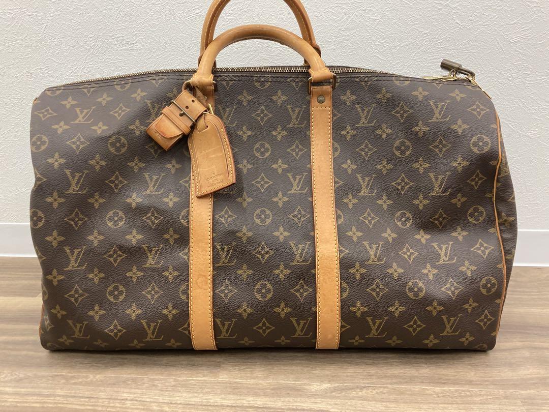 ルイ ヴィトン ボストンバッグ モノグラム キーポル50 中古品 難