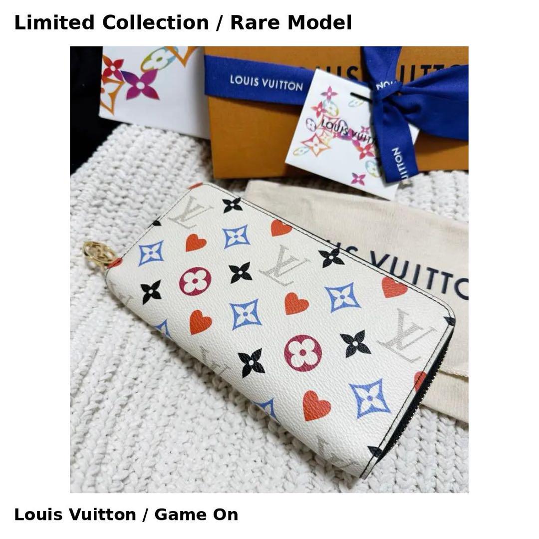 ルイヴィトン ゲーム・オン コレクション ハートモノグラム ジッピーウォレット LOUIS VUITTON ルイヴィトン M57491 ハート モノグラム マルチ