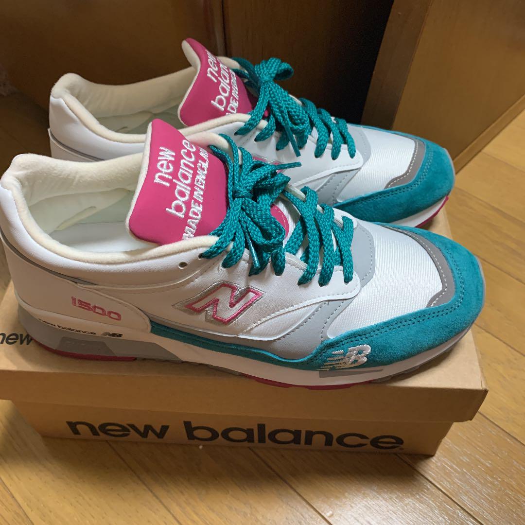 New Balance ☆ made in England M1500WTP ホワイト×ピンク BIRKENSTOCK ニューバランス M1500 UK NEW BALANCE M1500WTP