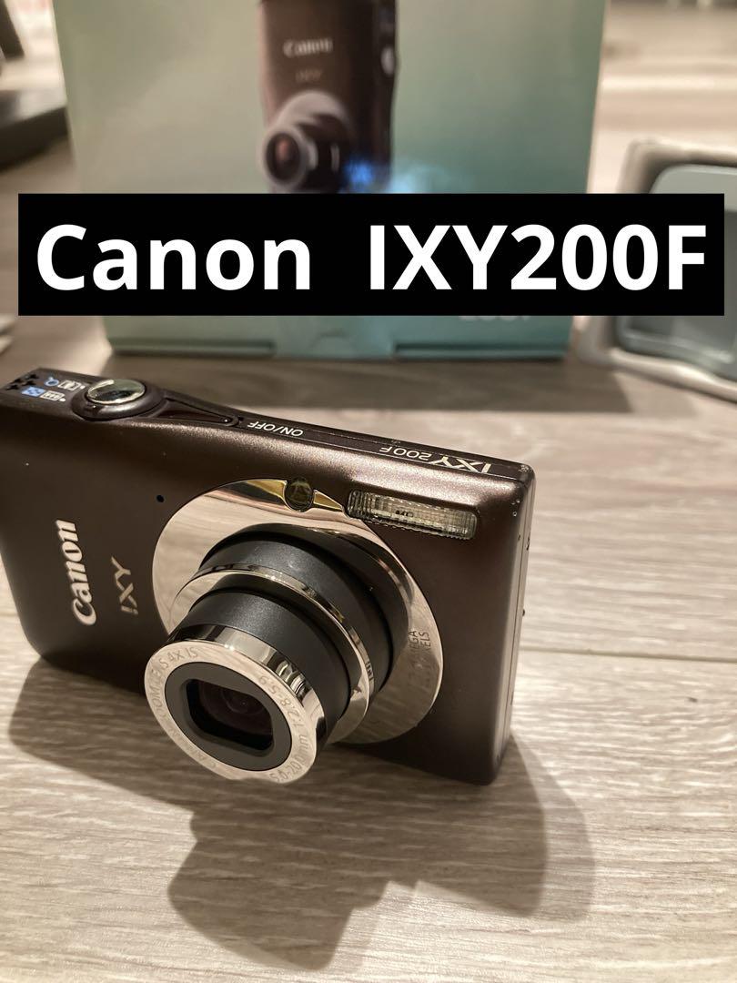 キャノンCanon IXY200F ブラウン 茶色 コンパクト デジタル