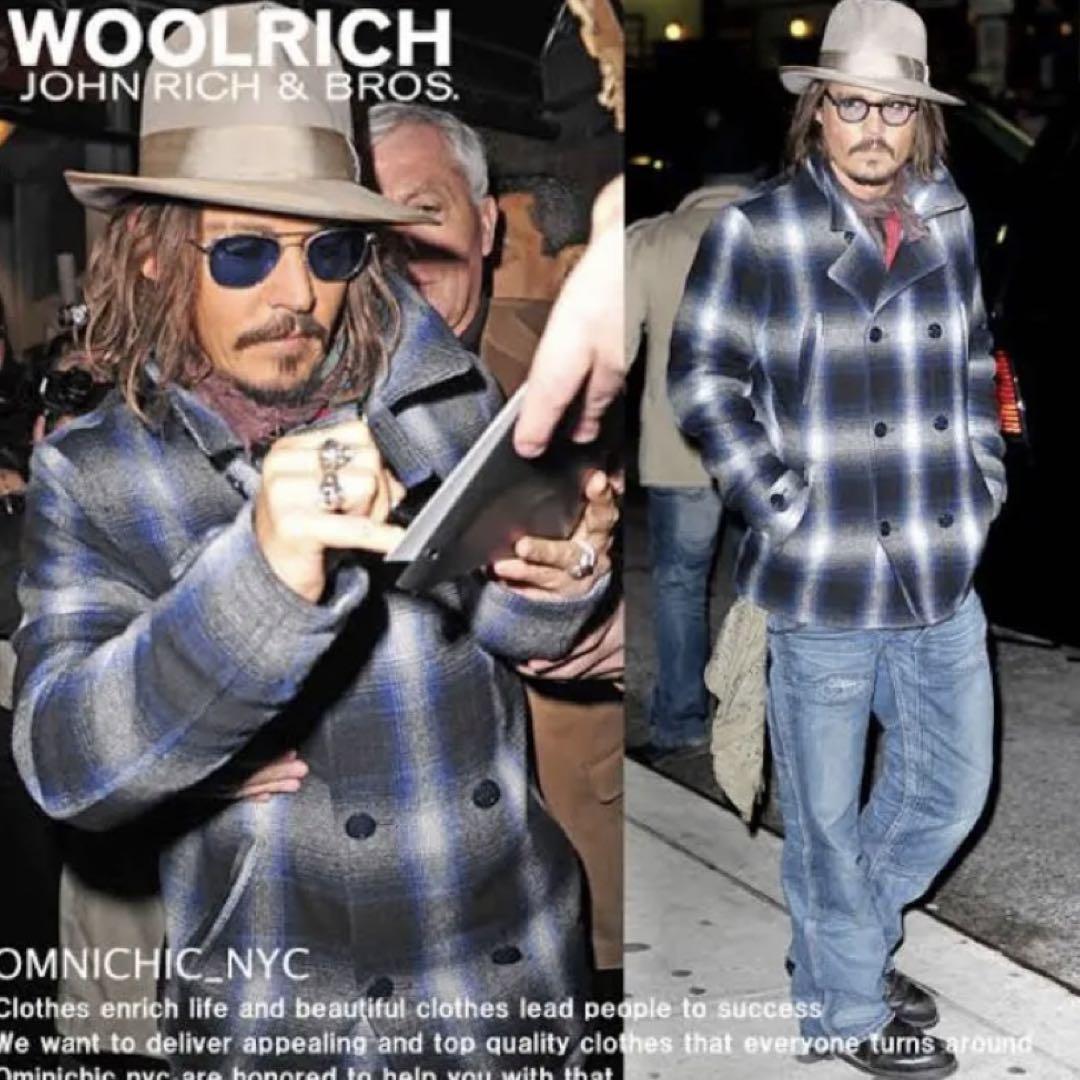ジョニーデップ着用 Woolrich×Jcrew Pコート EU限定 ジョニーデップ着用 Woolrich×Jcrew Pコート EU限定 - メルカリ