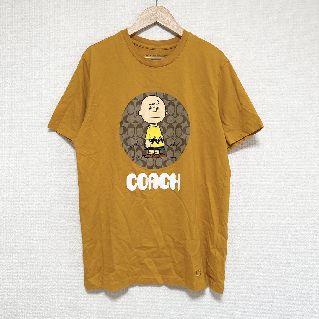 【COACH X PEANUTS】チャーリーブラウン シグネチャー Tシャツ COACH X PEANUTS】チャーリー・ブラウン シグネチャー スクエア