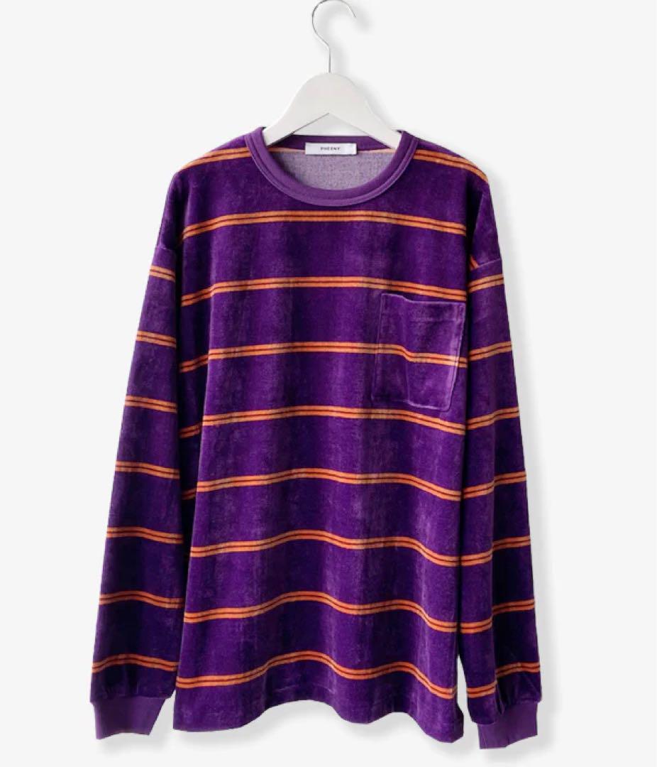 pheeny Velours border L/S フィーニー ボーダー（PHEENY