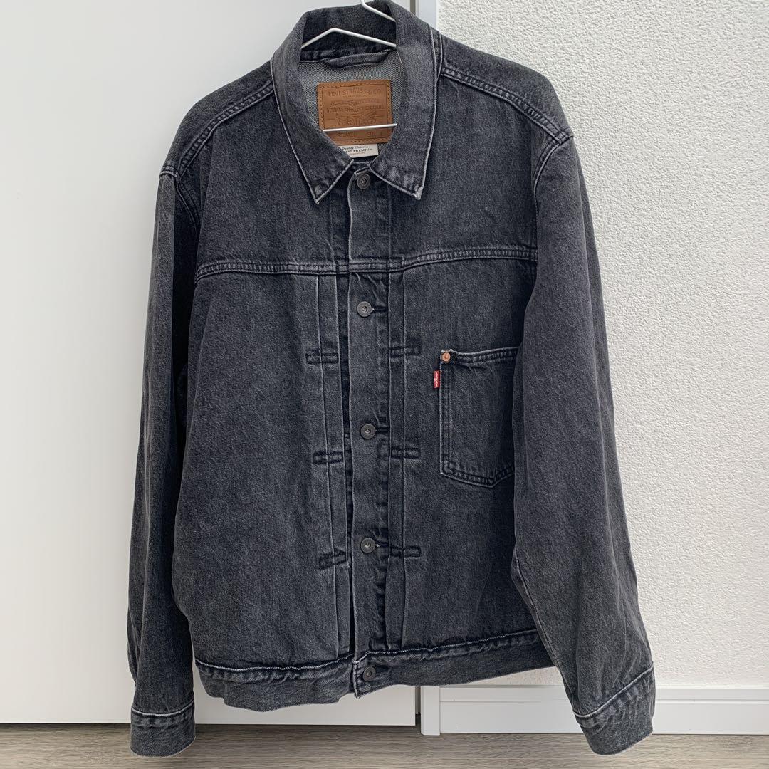【日本製Levi’s 506XXデニムジャケット W42 ブラック】【未使用】 506XX ブラックデニムジャケット 