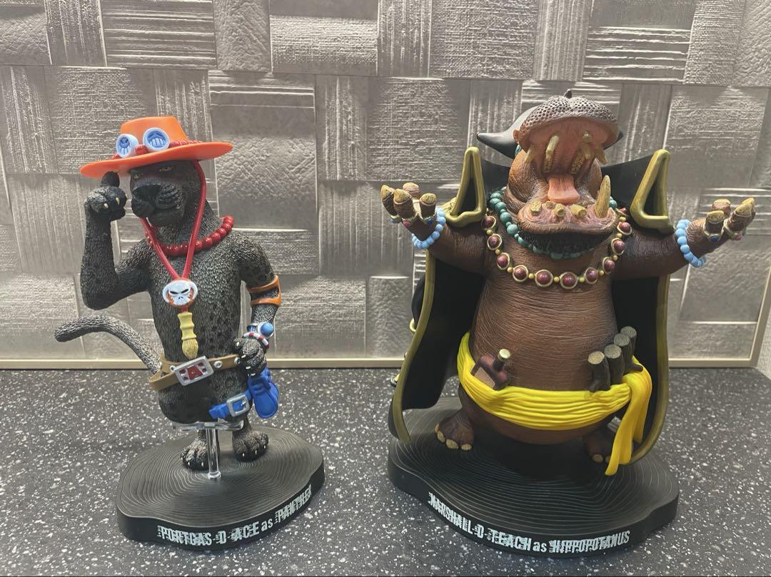 ワンピースフィギュアーツZERO 白ひげ　黒ひげ　エース朝隈俊男 ワンピースフィギュアーツZERO 白ひげ 黒ひげ エース朝隈俊男