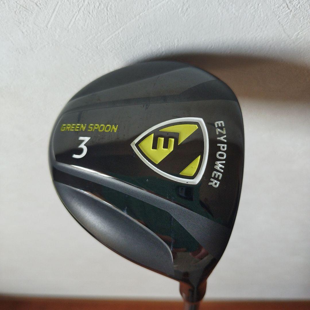 EZY POWER グリーン スプーン 16.5° フェアウェイウッド フェアウェイウッド EZY POWER EZY POWER スプーン兄弟(グリーン