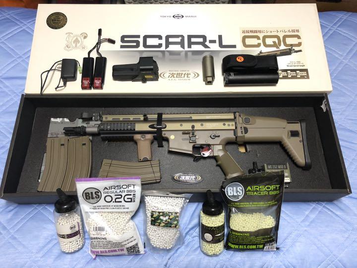 東京マルイ次世代電動ガン CQC SCAR-L（東京マルイ 】次世代電動