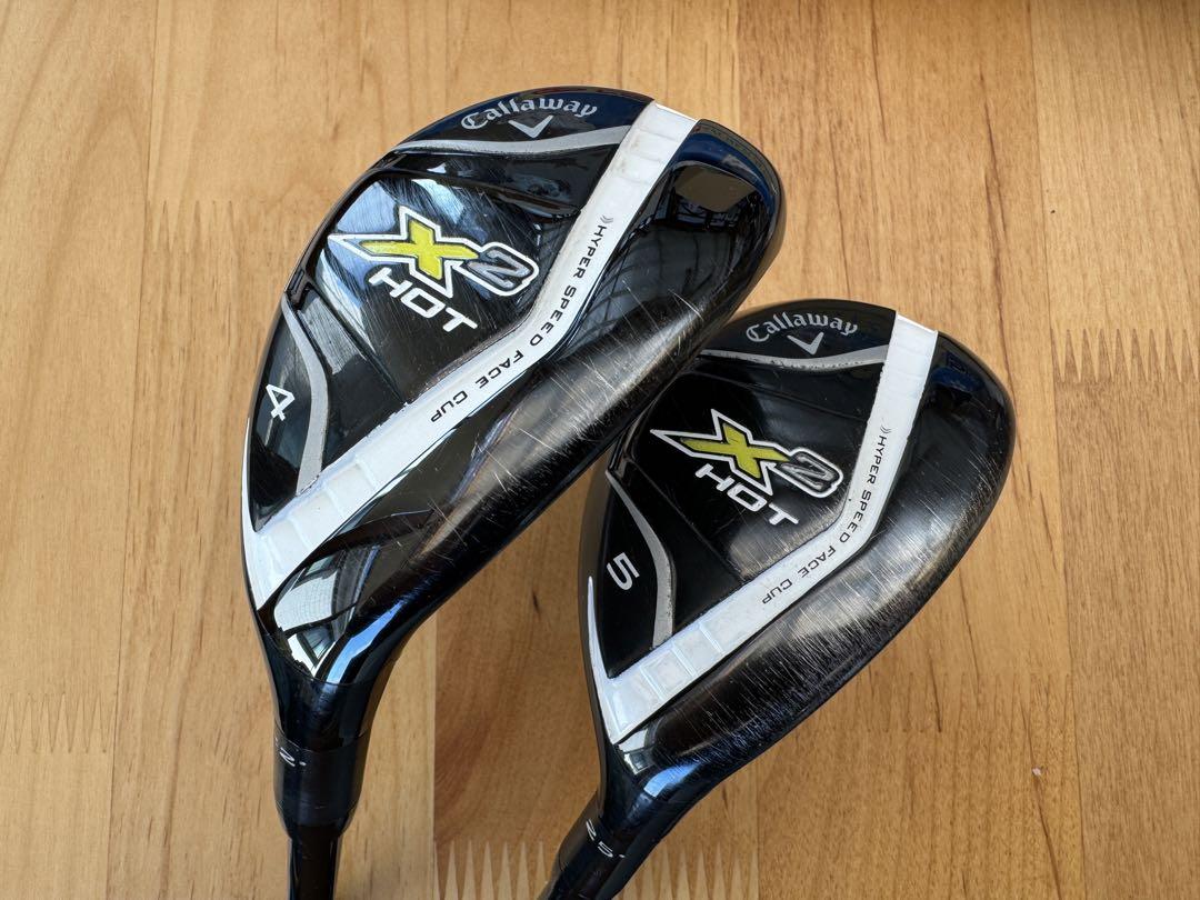 Callaway - キャロウェイ X2 HOT ユーティリティ U4  U5 2本セット Amazon | Callaway(キャロウェイ) X2 HOT ユーティリティ