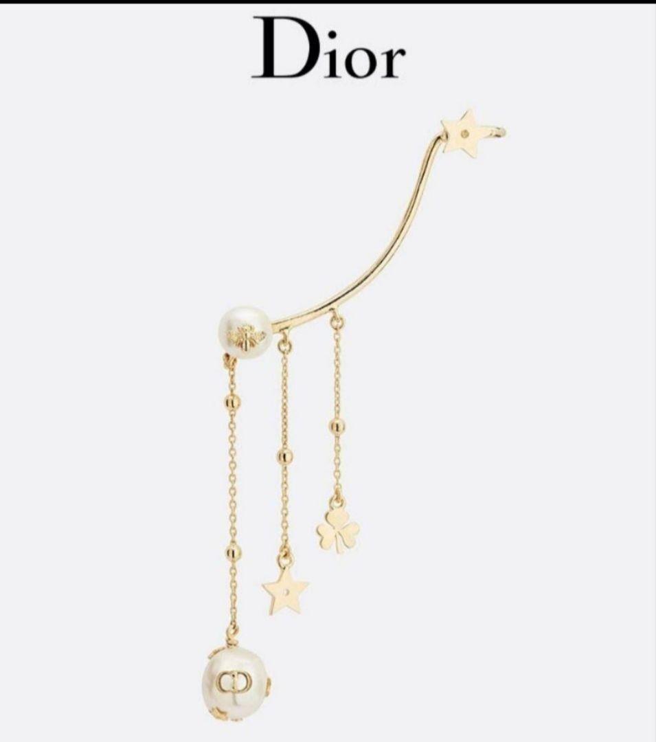 【お値下げ】Dior クリスチャン ディオール パール 蜂 ピアス イヤーカフ お値下げ】Dior クリスチャン ディオール パール 蜂 ピアス