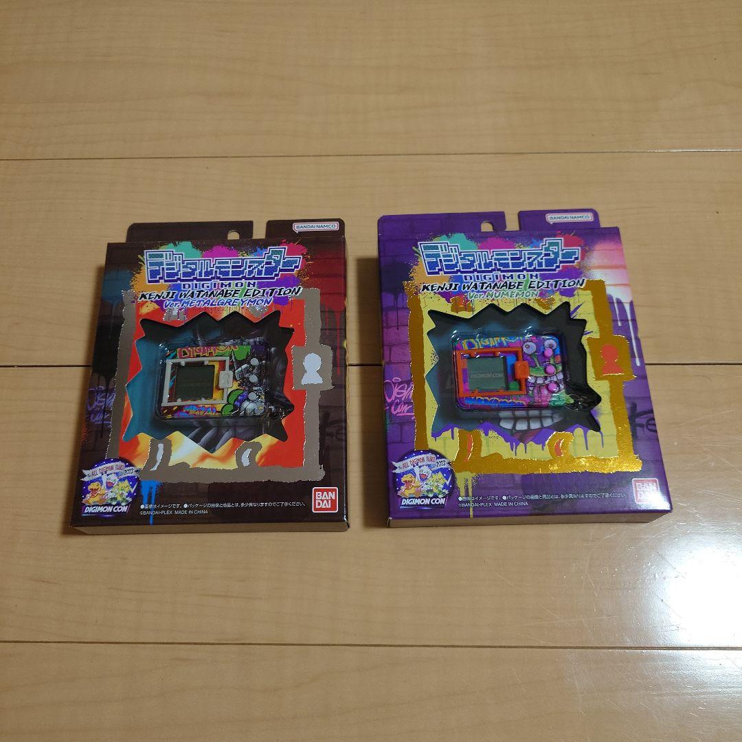 未開封　デジタルモンスター　KENJI WATANABE ２個セット Bandai limited Digimon - KENJI WATANABE EDITION (Ver
