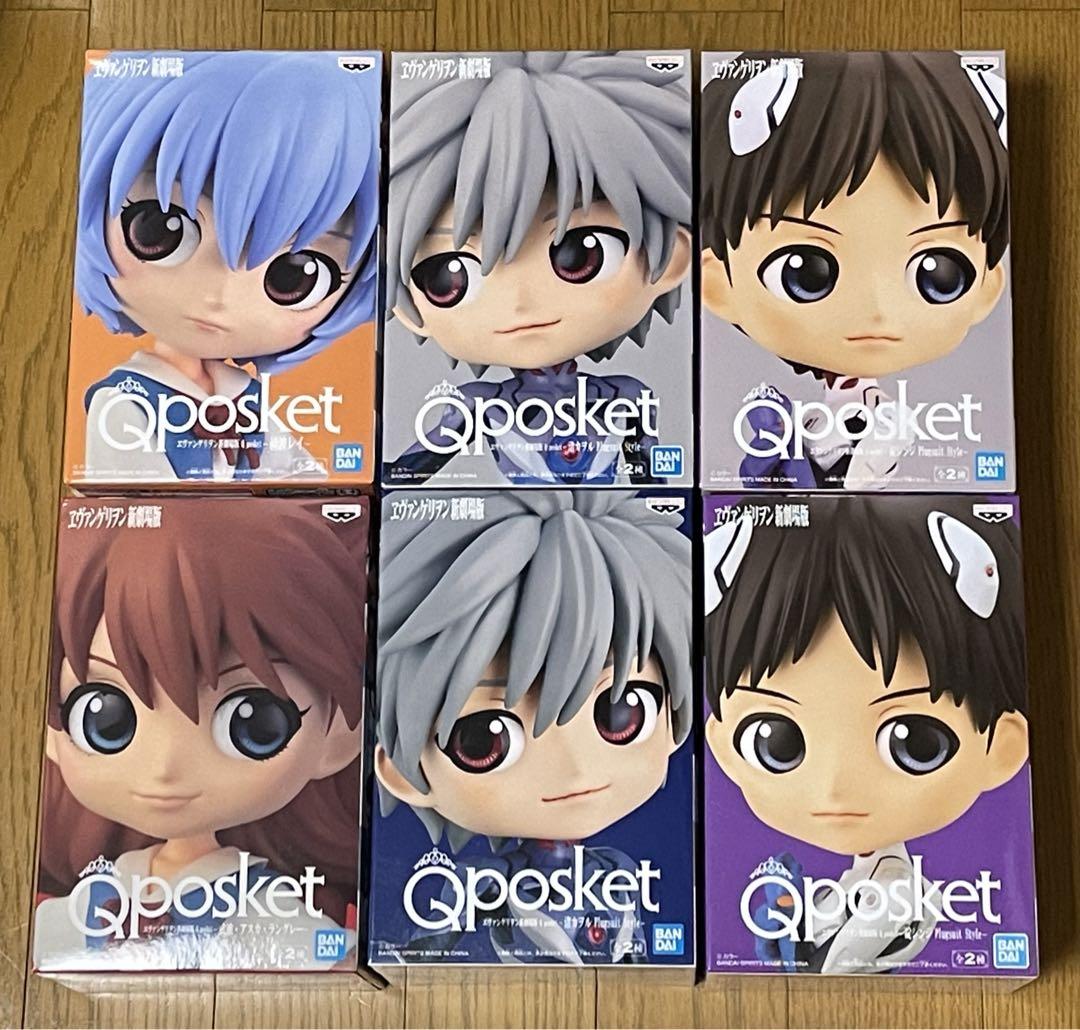エヴァンゲリオン新劇場版 Qposketフィギュア ヱヴァンゲリヲン新劇場版』永遠のヒロイン・レイとアスカが