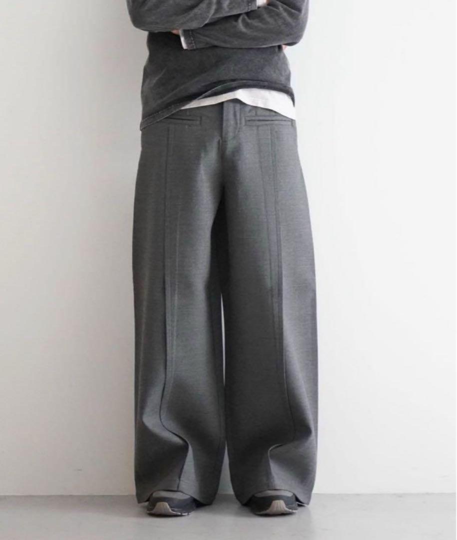 【未使用】 FAX COPY EXPRESS Pant〝GREY〟buggy Fax Copy Express*(ファックスコピーエクスプレス) パンツ