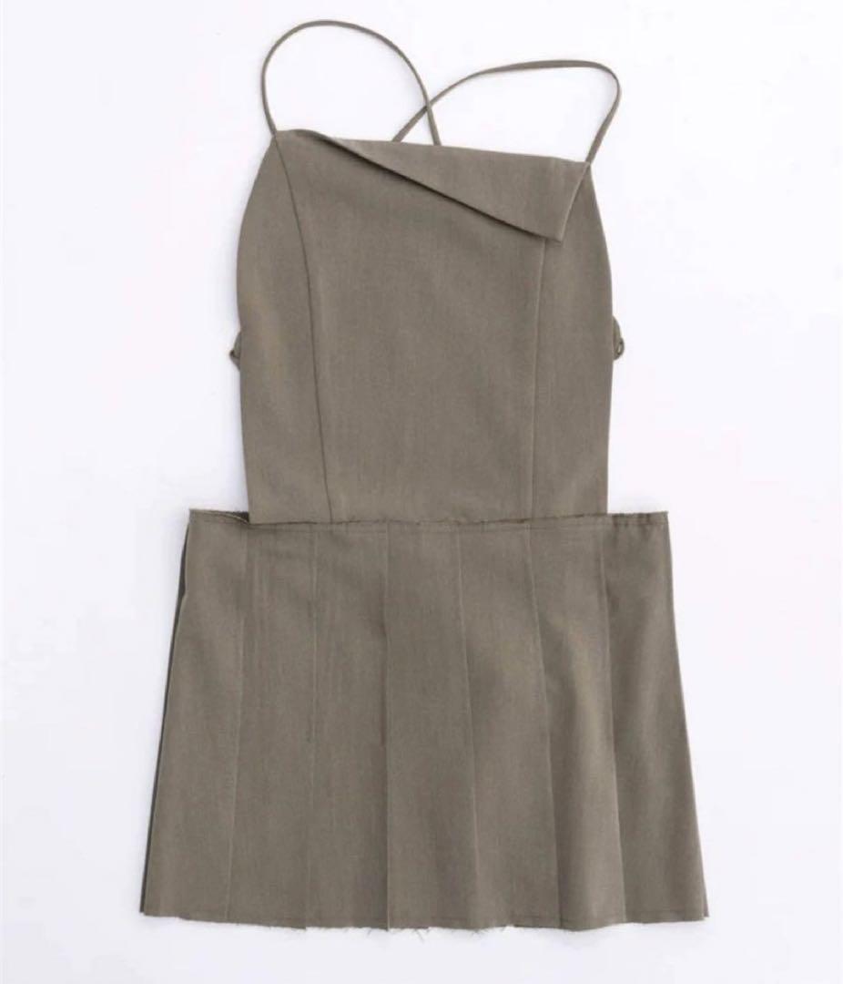 バックオープンプリーツチュニック【MAISON SPECIA MAISON SPECIAL（メゾンスペシャル）の「Back Open Pleats Tunic