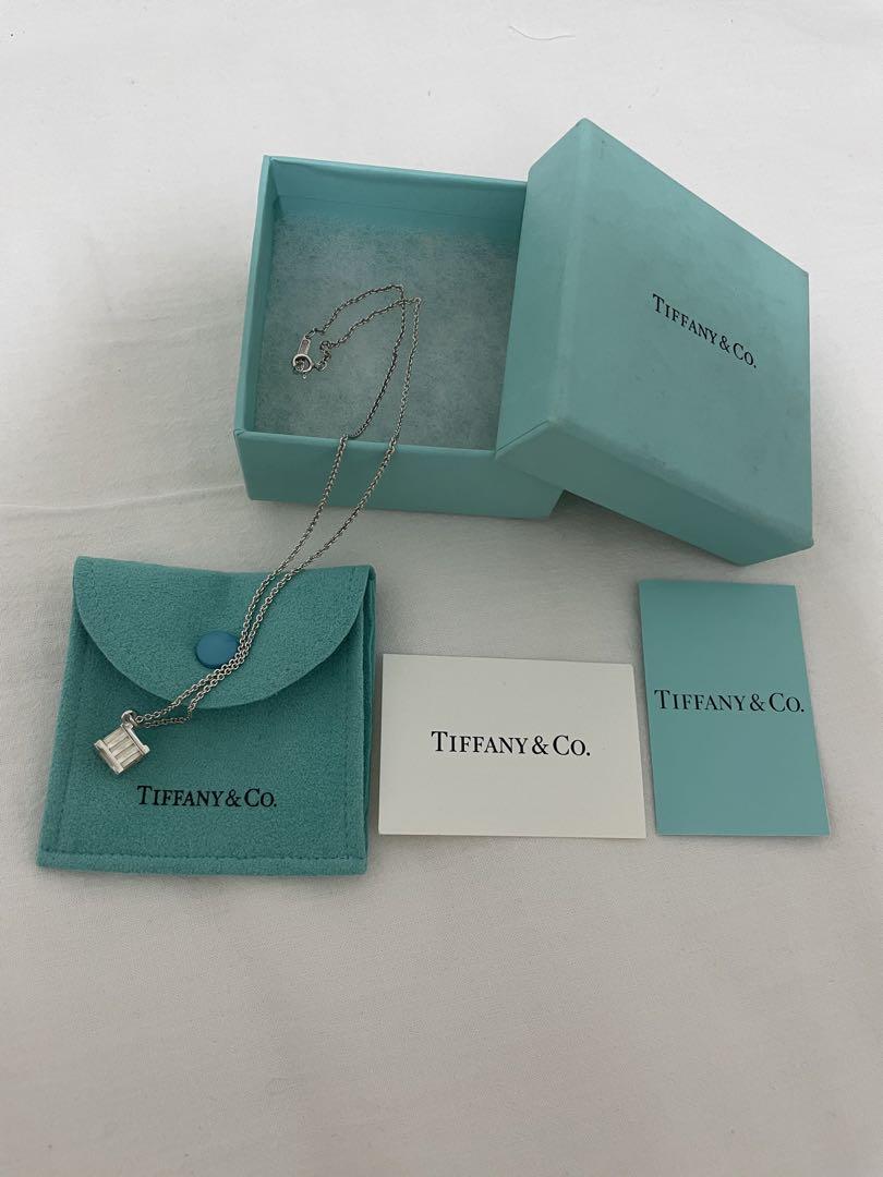 【Tiffany & Co.】アトラス　キューブ　ペンダント TIFFANY&CO. ティファニー アトラス キューブ ネックレス