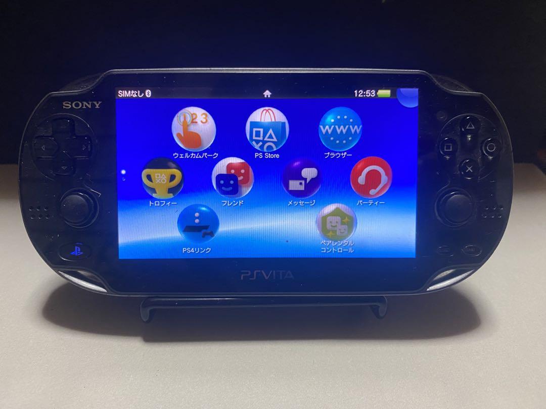 SONY PSVITA PCH-1100 本体 動作品 ピーエス ビータ ソニー