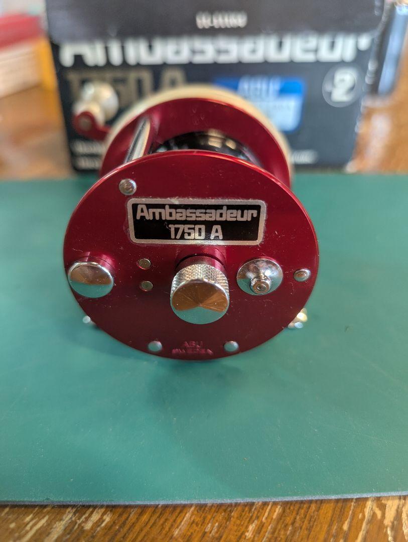 美品Ambassadeur 1750 A（Ambassadeur 1750 A ベイトリール リール）