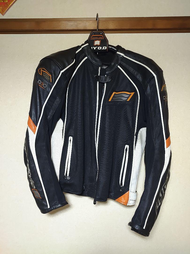 HYOD メッシュレザー バイクジャケット 2022 spring&summer MODEL:Height178 Chest83.5 Waist71 Hips89