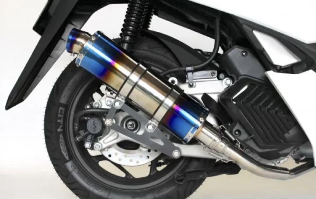 専用HMS ホンダPCX125 (JK05/KF47) ステンレス 346 HMS ホンダPCX125 (JK05/KF47) ステンレス 346 マフラー（韓国