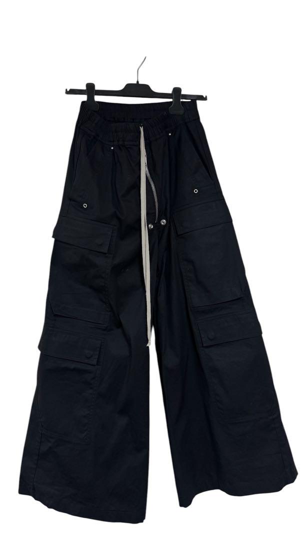 RICK OWENS CARGOBELAS BLACK (TE) パンツ24ss（パンツ