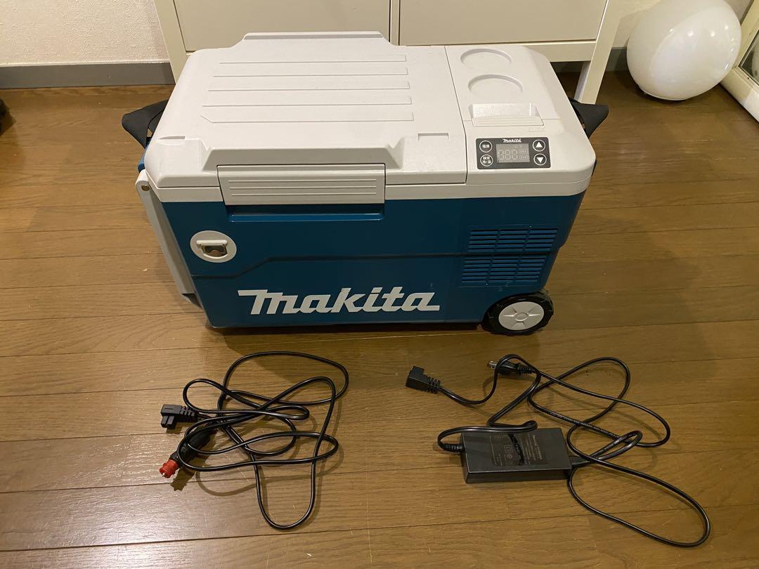 Makita 充電式冷温庫 CW180D 20L ЗЗ MAKITA マキタ 18v 20L 充電式保冷温庫 CW180D ブルー 傷や