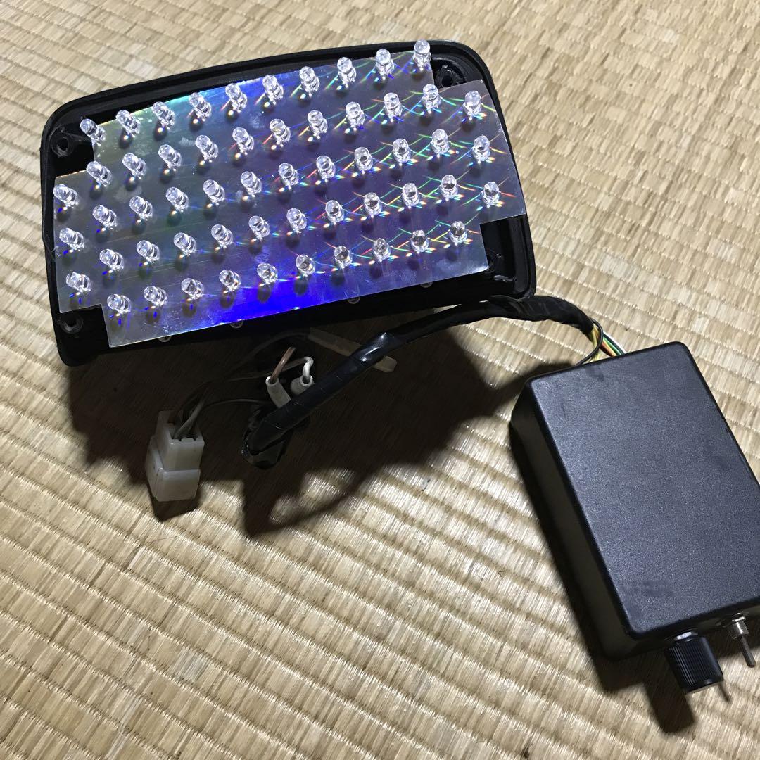 GSX250E/400E/ ゴキ☆流れるテールランプLEDユニット☆ GSX400インパルス/GSX250E/400Eゴキ用テールランプAssy スモーク
