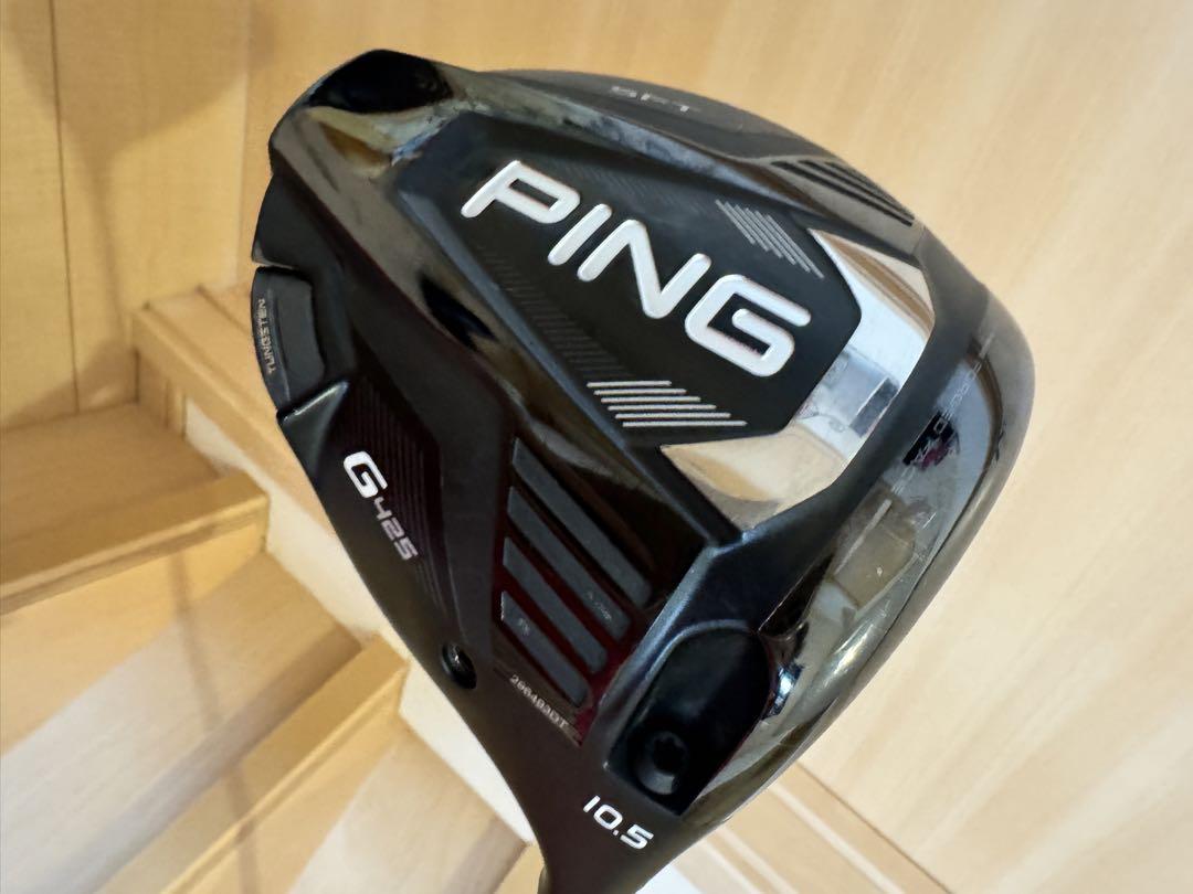 美品】pingg425ドライバー SFT フレックスSR ヘッドカバー有り