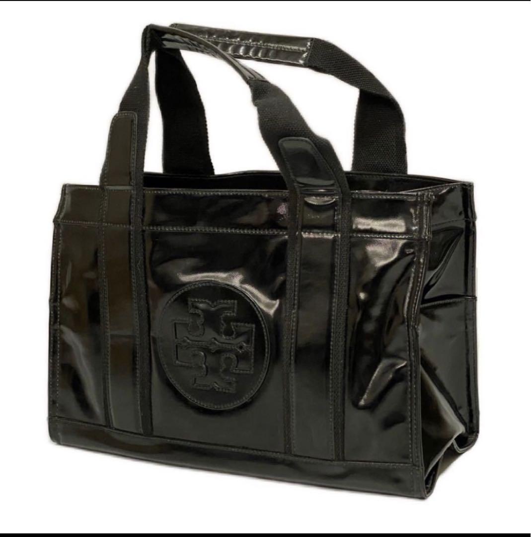 VIP【関税送料無料】希少 トリーバーチトートバッグ ブラック トリーバーチ TORY BURCH トートバッグ レディース エラトート