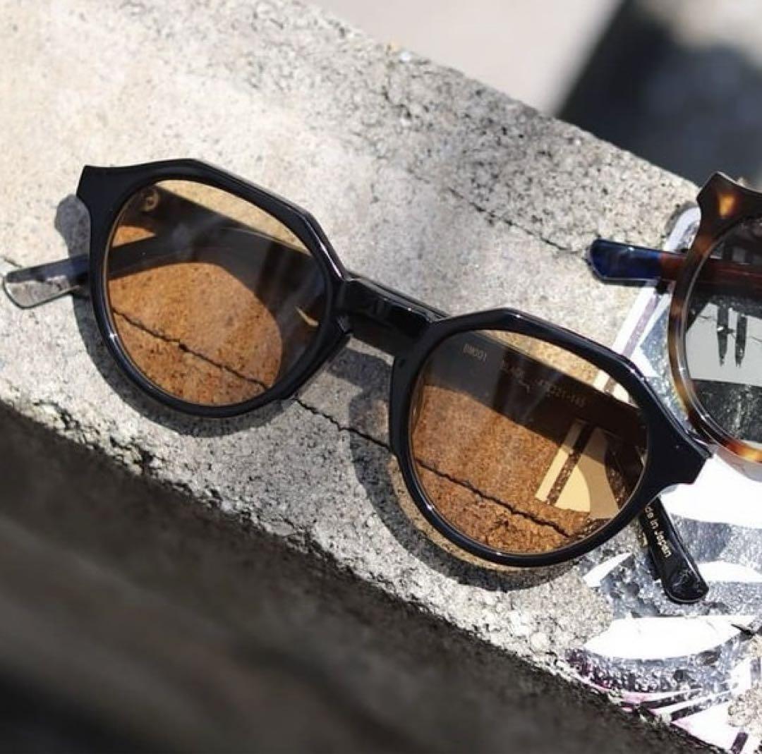 BLANC.. BM001 HAVANA ケース付き BLANC - B0039-C.HAVANA/GRN-25ss | asterisk