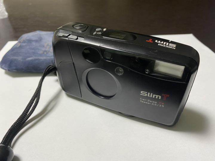 【希少】 KYOCERA 京セラ Slim T コンパクト フィルムカメラ 京セラ スリムT/Tプルーフ/Tズーム 他｜コンパクトの例に漏れず