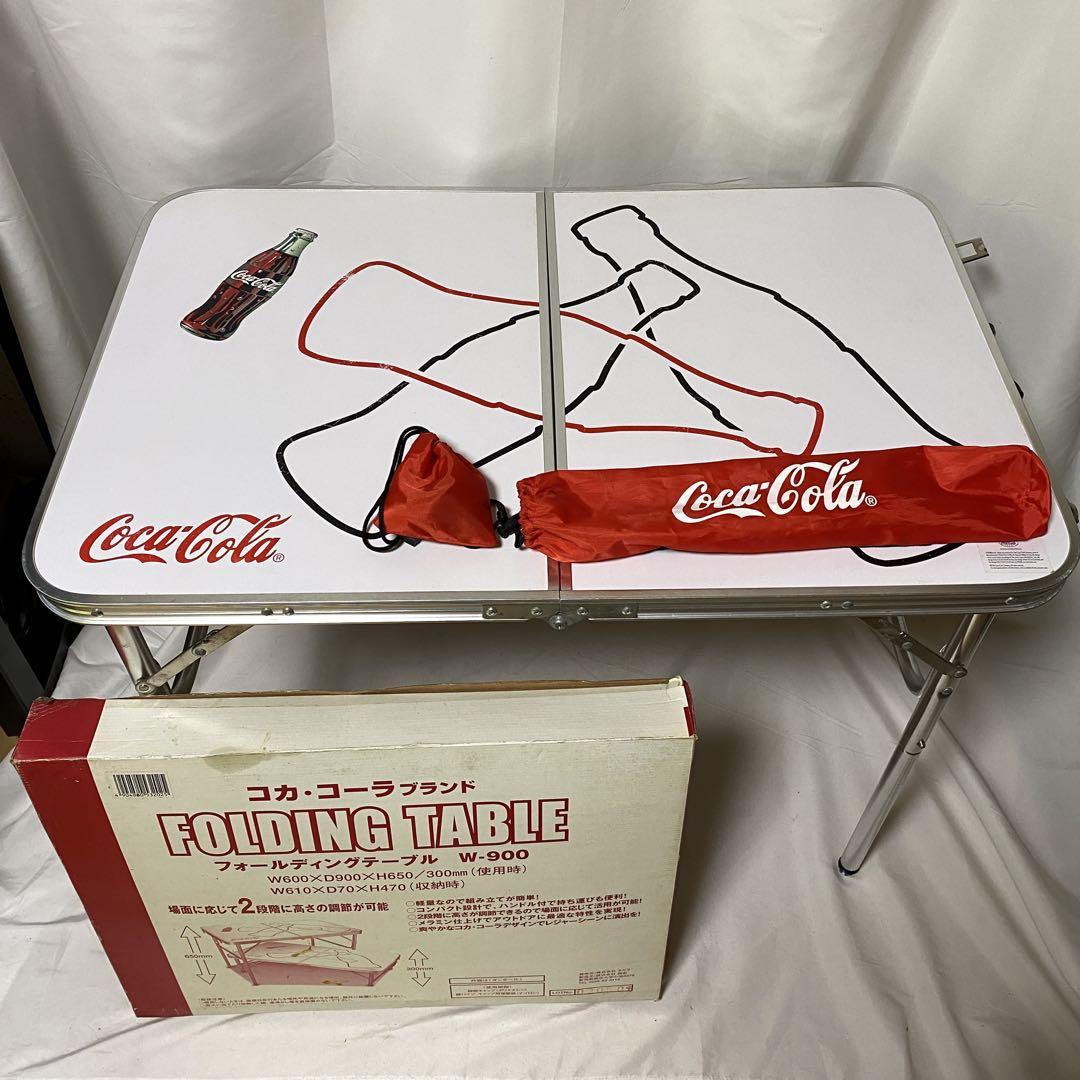 Coca-Cola コカコーラ 折りたたみテーブル Amazon.co.jp: ソロモン商事 コカ・コーラ キャンピング