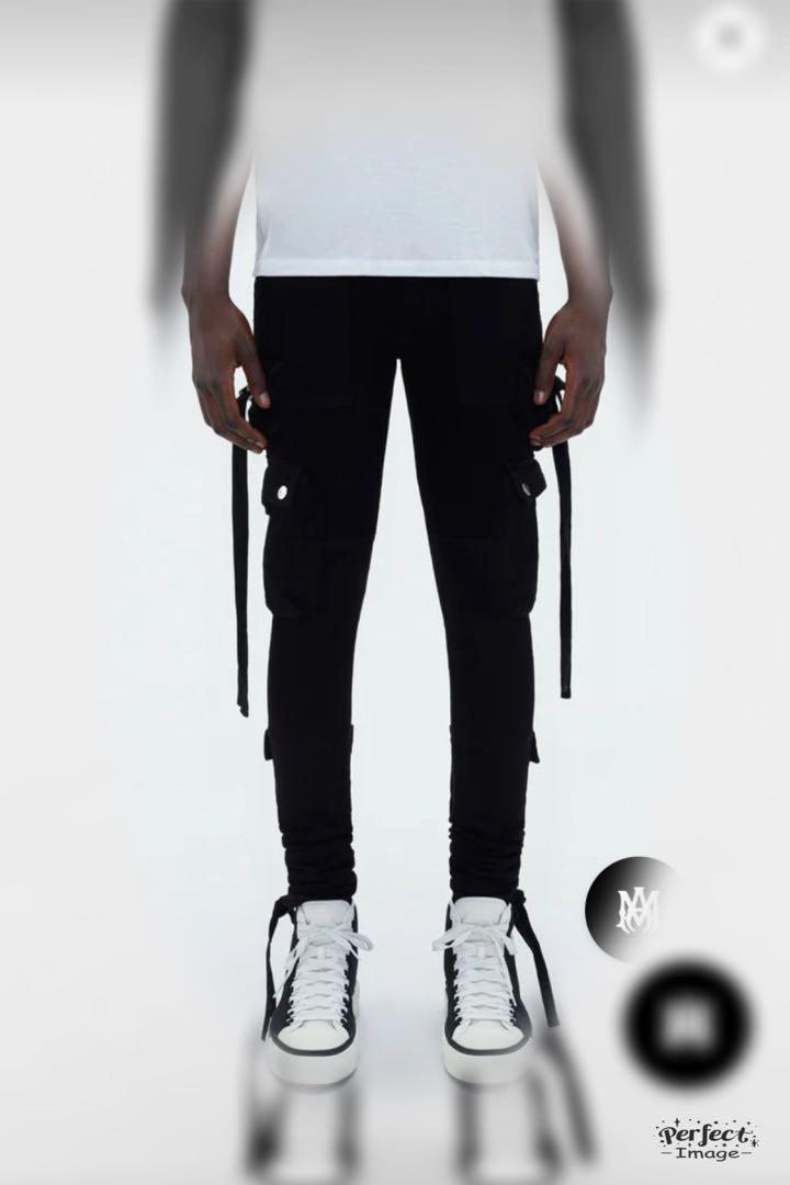 AMIRI アミリ 美品 タクティカルカーゴ パンツ ブラック 32 AMIRI アミリ 美品 タクティカルカーゴ パンツ ブラック 32