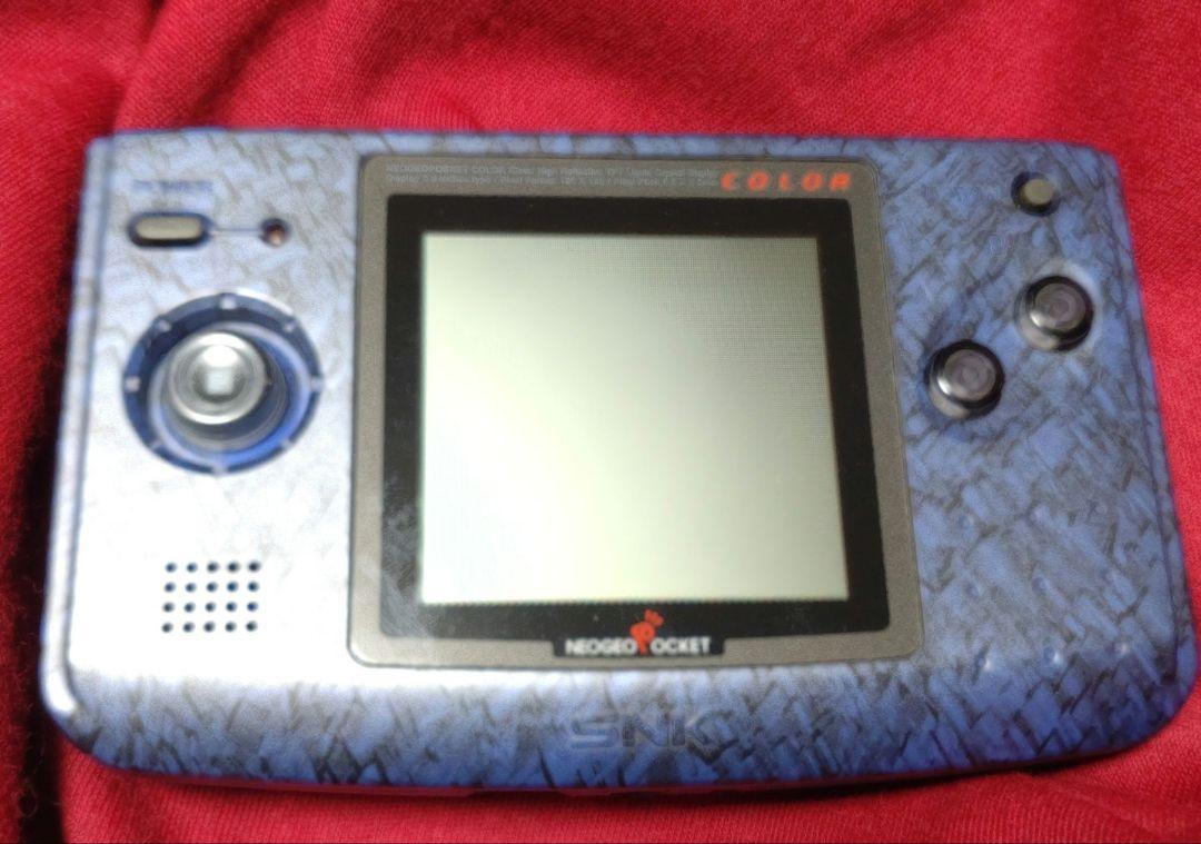 NEOGEO POCKET COLOR カモフラージュ SNK ネオジオポケットカラー カモフラージュブルー 美品 NEOGEO