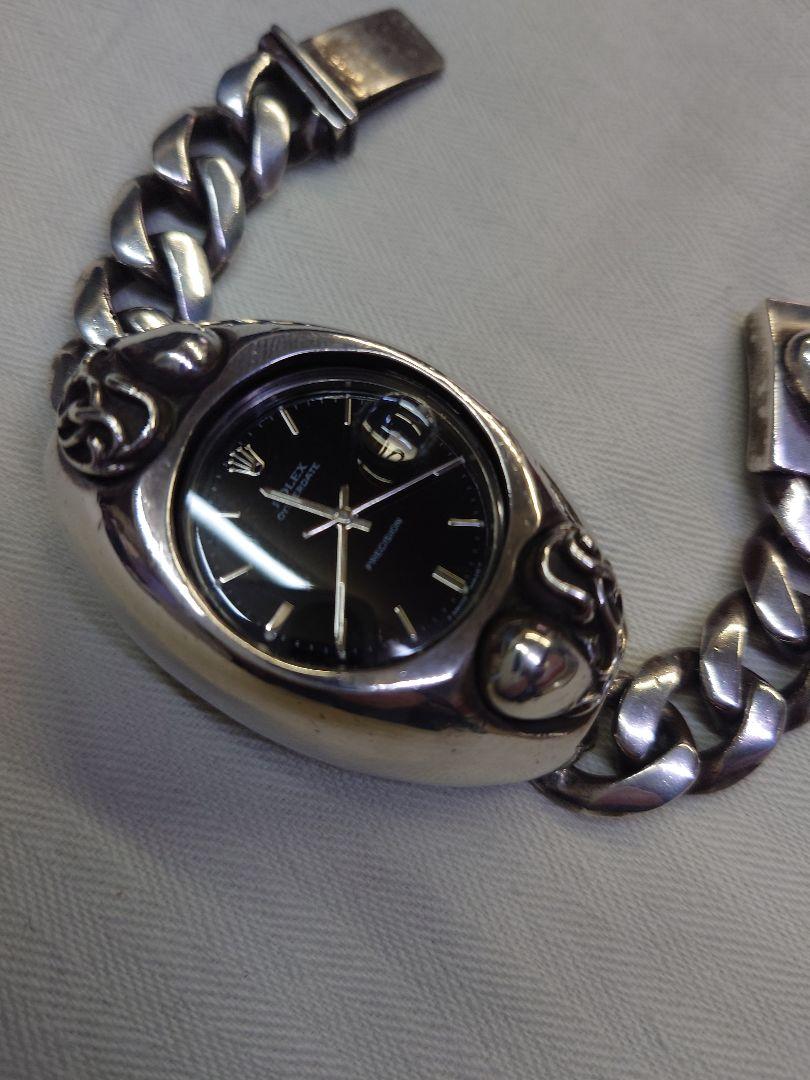 ★希少　美品★CHROME HEARTSクロムハーツウォッチケースブレスレット ☆希少 美品☆CHROME HEARTSクロムハーツウォッチケース