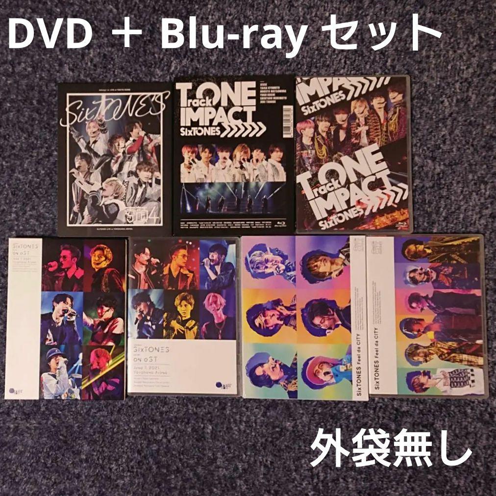 Blu-ray】LIVE DVD BD セット 外袋無し（SixTONES）（格安 LIVE