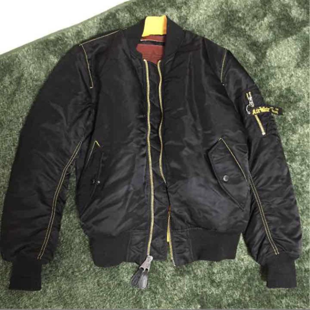 dr.martens ALPHA MA-1 ブルゾン Alpha Industries x Dr. Martens MA-1 Bomber Jacket Black
