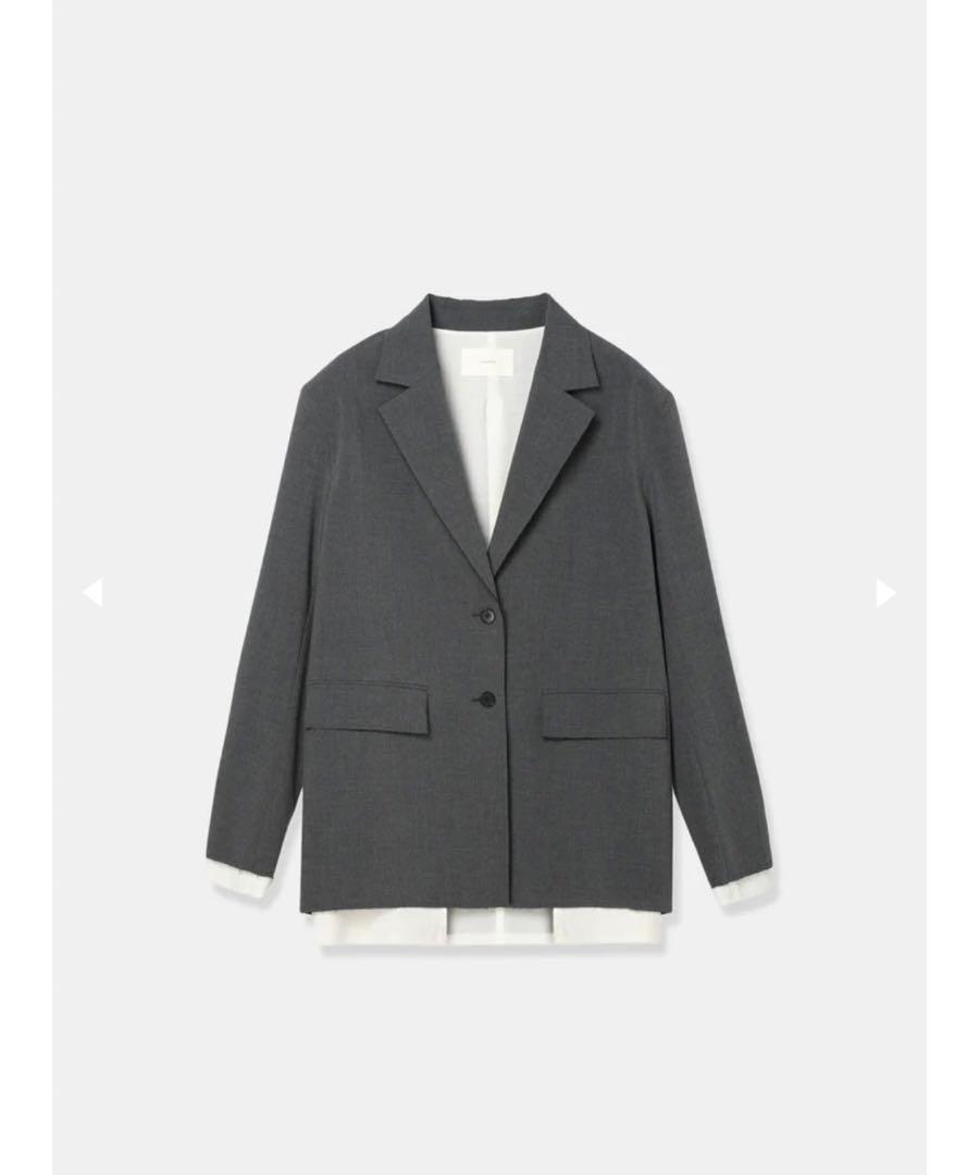 ジャケット・アウター Louren cut off tailored jacket cutoff shape jacket – louren store