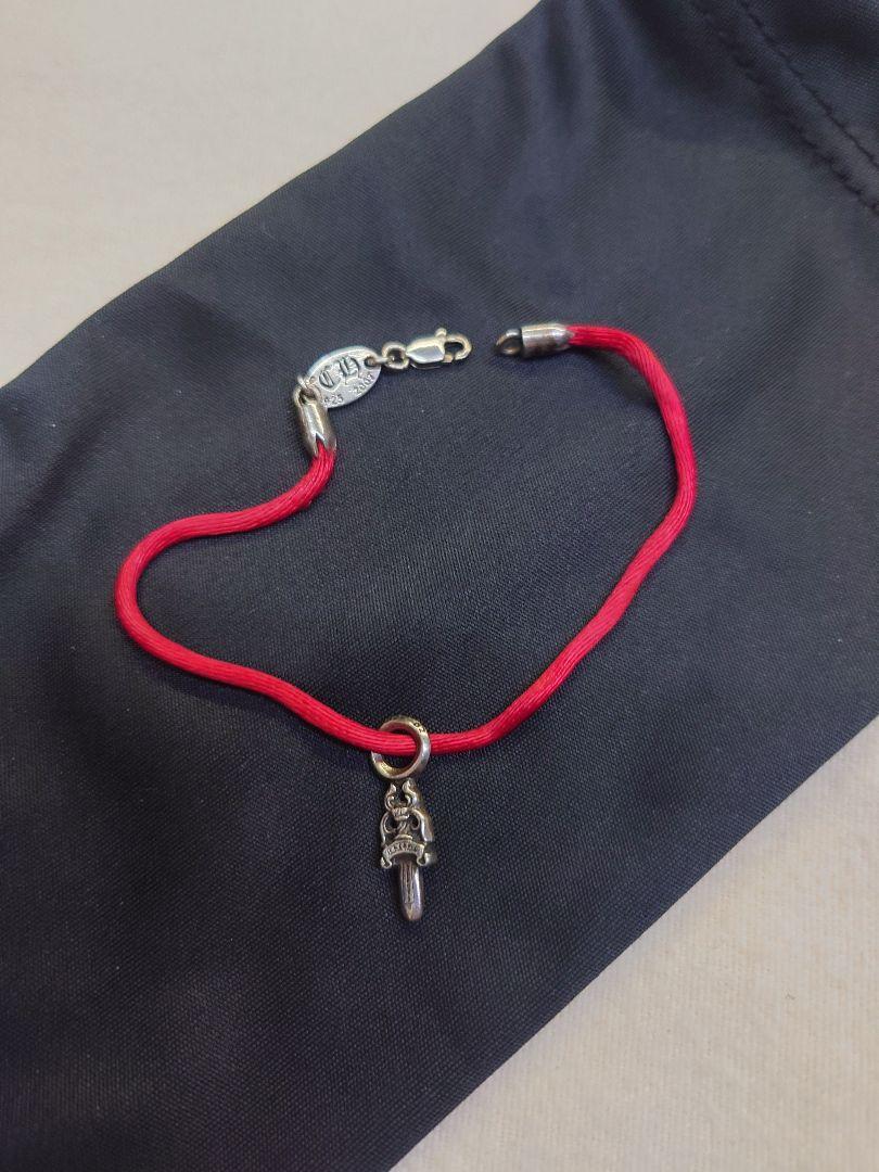 クロムハーツKZダガースタック シルクブレスレット　Chrome Hearts クロムハーツKZダガースタック シルクブレスレット Chrome